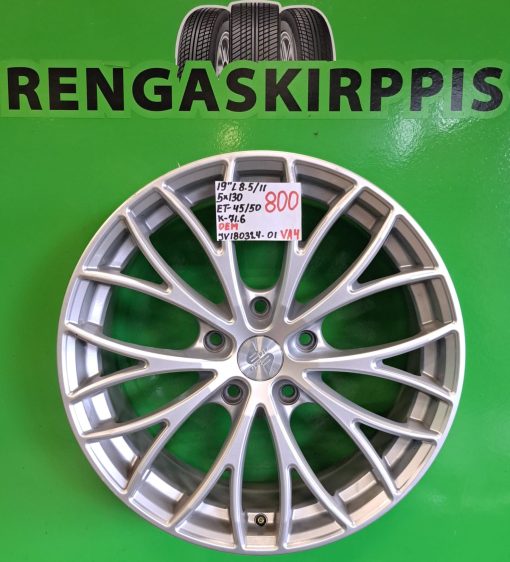 19" 5x130 ET45/50 K71,6 19"x8,5/11 Oem / H123