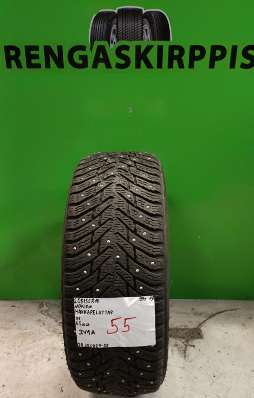 205/55R16 Nokian HKPL 8 94T nasta 5,5mm / 3V1A