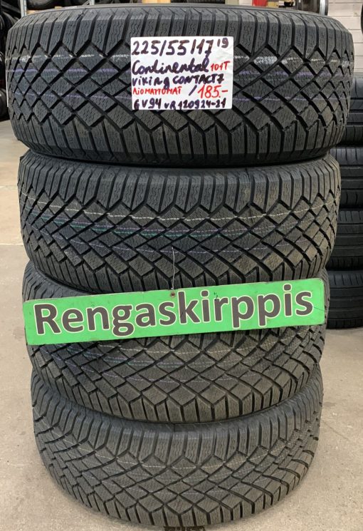 225/55R17 Continental VikingContact 7 101T kitka ajamattomat / 6V94