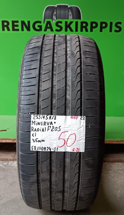 255/45R18 Minerva Radial F205 103Y kesä 4,5mm / 6-21