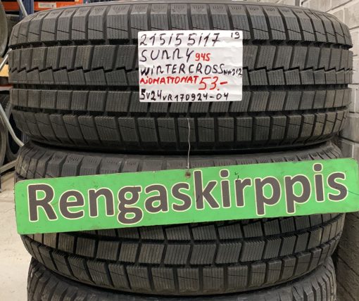 215/55R17 Sunny Winter Cross NW312 kitka ajamattomat / 5V24