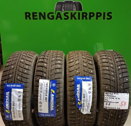 185/65R14 Landsail Ice Star IS33 86T nasta ajamattomat / 1-1