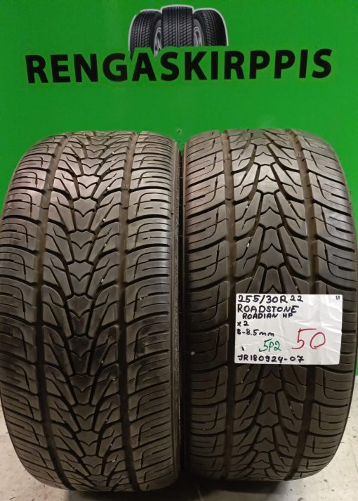 255/30R22 Roadstone Roadian HP kesä 8-8,5mm / 5P2