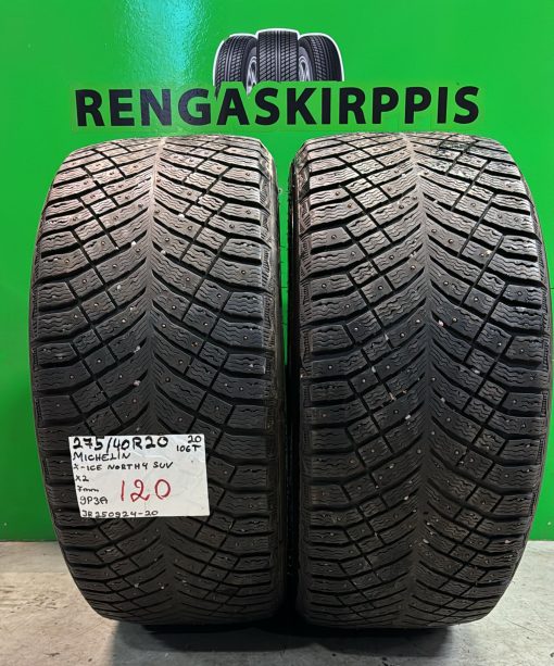 275/40R20 Michelin X-Ice North 4 SUV 106T nasta 7mm / 9P3A