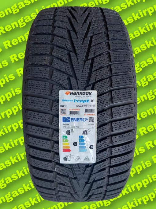 275/40R20 Hankook Winter I*Cept X RW10 106T XL C, D 73dB/ kitka