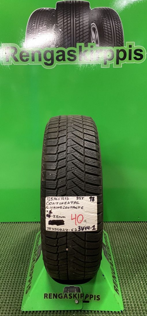 185/65R15 Continental ContiVikingContact 6 92T kitka 6-7,5mm / 3V14-1