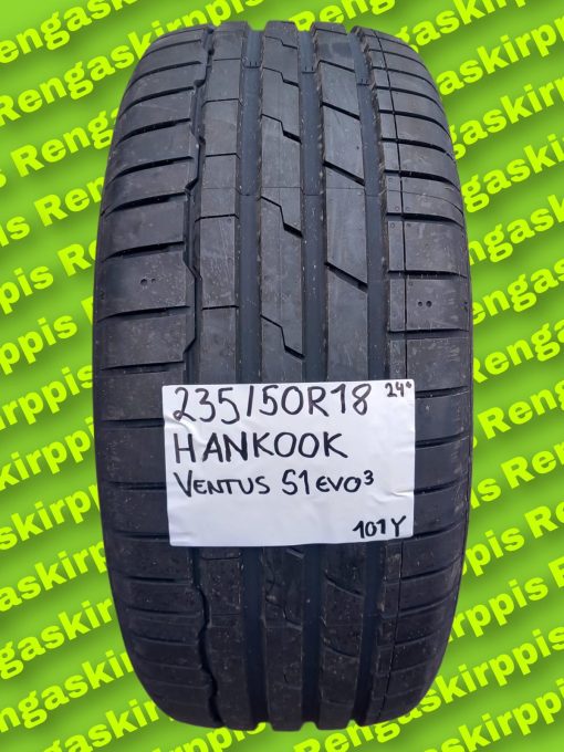 235/50R18 Hankook Ventus S1 Evo3 101Y XL C, A 72dB/ kesä