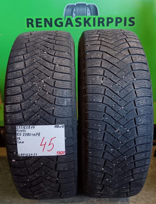 235/65R17 Pirelli Ice Zero TM FR 108H kitka 5mm / 5V20