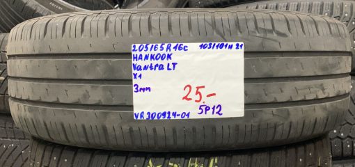 205/65R16C Hankook Vantra LT 103/101H kesä 3mm / 5P12