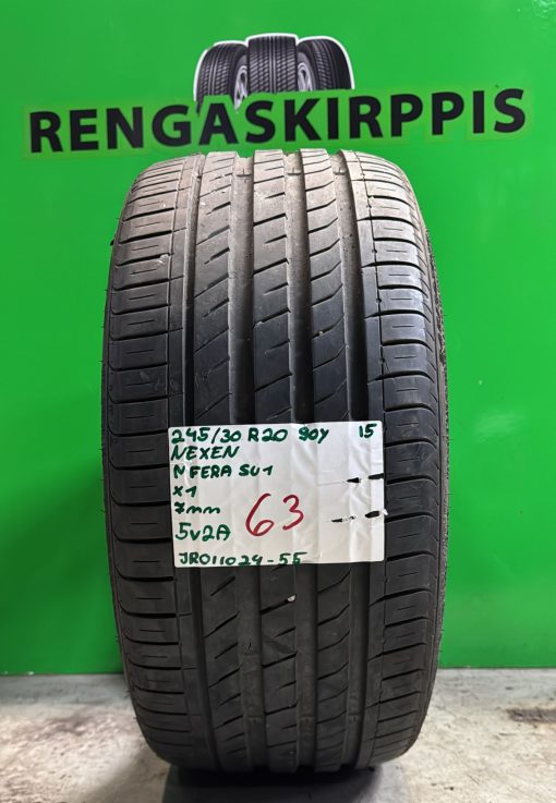 245/30R20 Nexen NFera SU1 90Y kesä 7mm / 5V2A