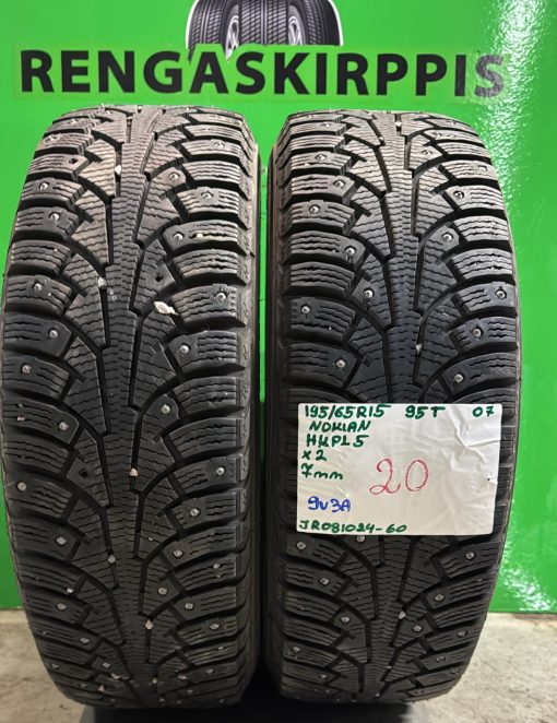 195/65R15 Nokian HKPL 5 95T nasta 7mm / 9V3A