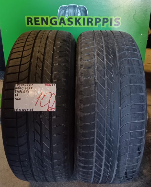275/45R21 GoodYear Eagle F1 110W kesä 5mm / 6-50