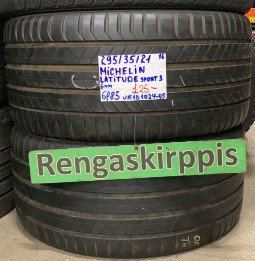 295/35R21 Michelin Latitude Sport 3 kesä 6mm / 6P85