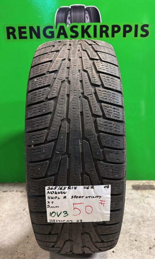 265/65R17 Nokian HKPL R Sport Utility 116R kitka 5mm # / 10V3