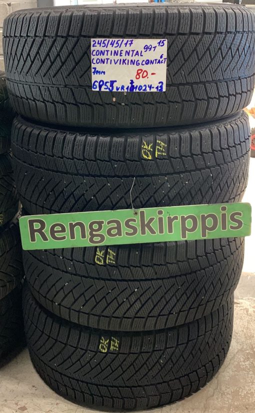 245/45R17 Continental ContiVikingContact 6 99T kitka 7mm / 6P55