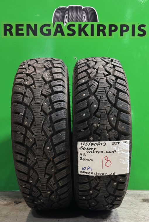 175/70R13 Sunny WinterGrip 82T nasta 9,5mm / 10P1