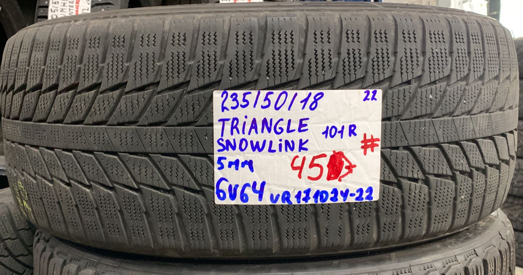 235/50R18 Triangle Snowlink 101R kitka 5mm # / 3V16-5