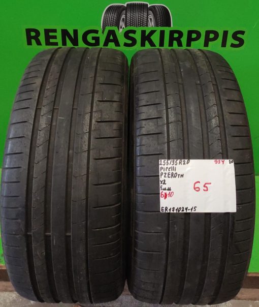 255/35R20 Pirelli PZero TH 93Y kesä 5mm / 6-10