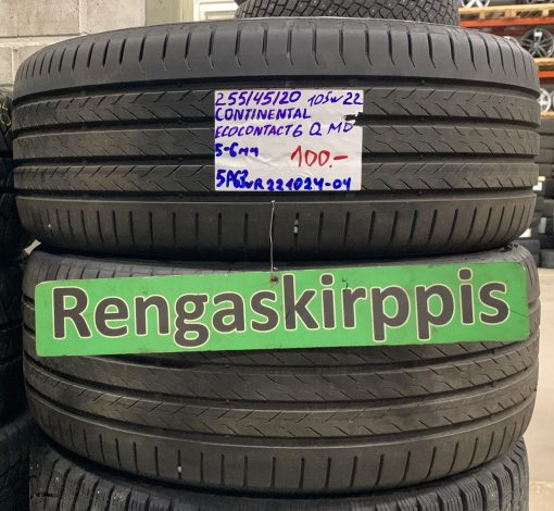 255/45R20 Continental EcoContact 6 Q MD 105W kesä 5-6mm / 5P63