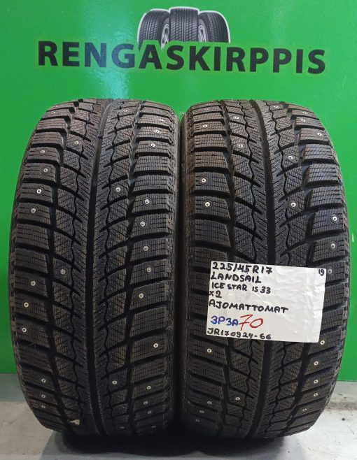 225/45R17 Landsail Ice Star IS33 nasta ajamattomat / 3P3A