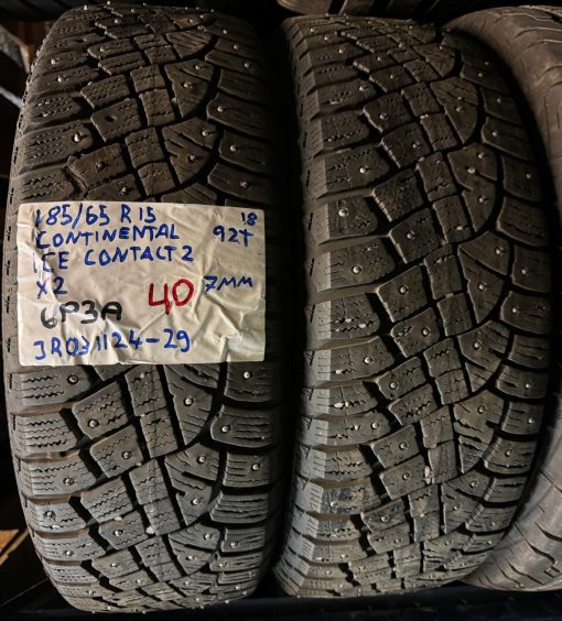 185/65R15 Continental IceContact 2 92T nasta 7mm / 6P3A