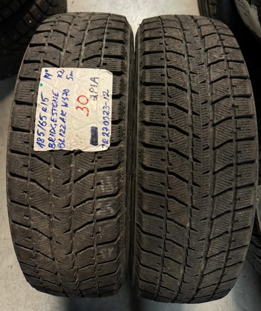 185/65R15 Bridgestone Blizzak WS70 kitka 5mm / 2P1A
