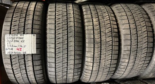 205/55R16 Bridgestone Blizzak Ice 91S kitka 5-6mm / 6P1A