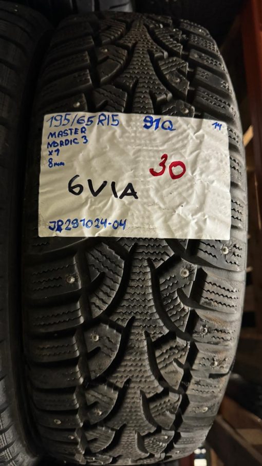195/65R15 Master Nordic 3 91Q nasta 8mm / 6V1A