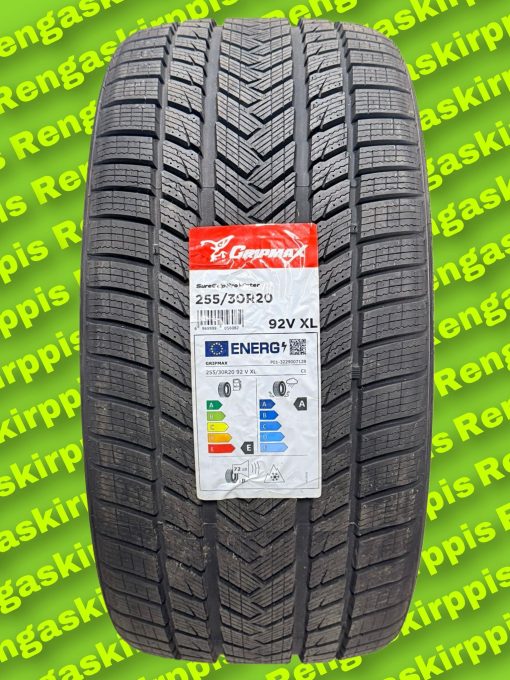 255/30R20 Gripmax Pro Winter 92V XL E,A 72dB/ kitka