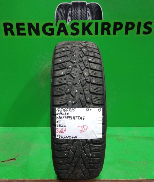 175/65R15 Nokian HKPL 7 88T nasta 5,5mm / 3V21