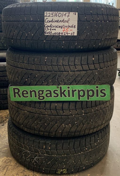 225/60R17 Continental ContiVikingContact 6 kitka 5,5-6mm / 6V51