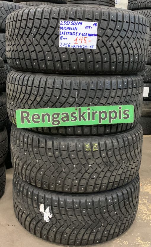 255/50R19 Michelin Latitude X-Ice north 107T nasta 8mm / 2V56