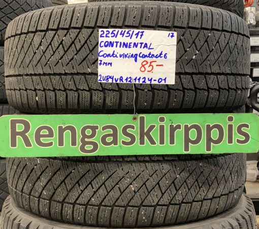 225/45R17 Continental ContiVikingContact 6 kitka 7mm / 2V84