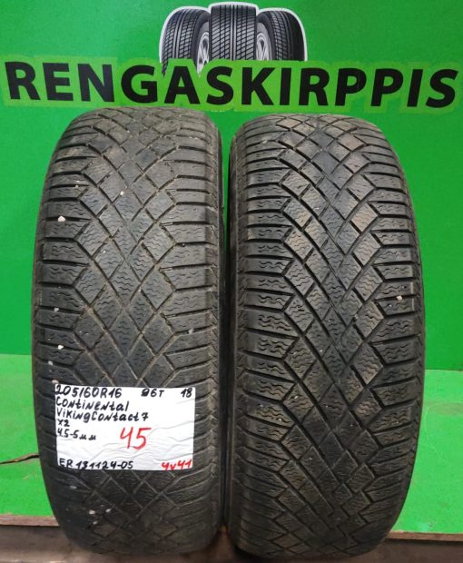205/60R16 Continental VikingContact 7 96T kitka 4,5-5mm / 4V41