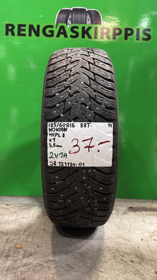 185/60R15 Nokian HKPL 8 88T nasta 5,5mm / 2V1A