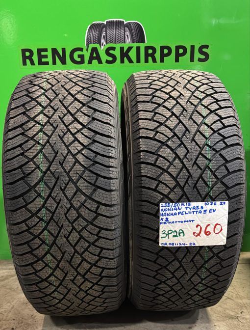 255/50R19 Nokian Tyres HKPL 5 EV 107R kitka ajamattomat / 3P2A