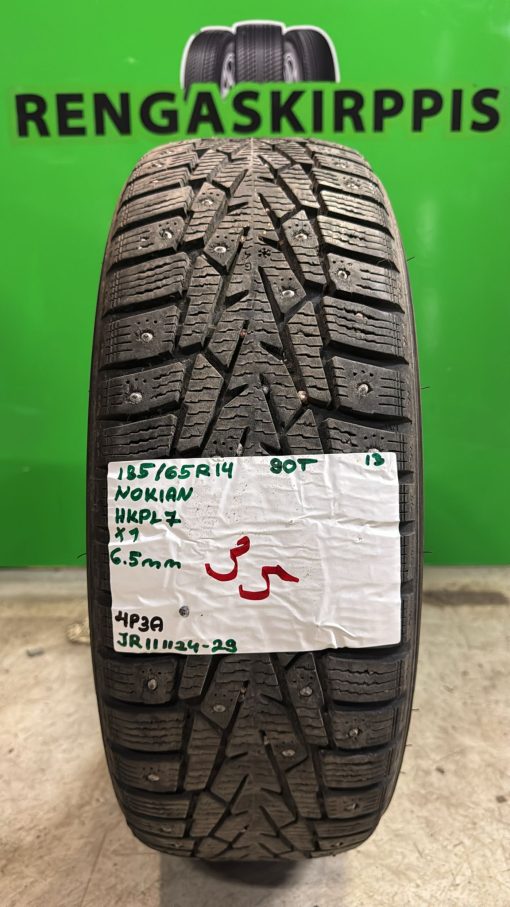 185/65R14 Nokian HKPL 7 90T nasta 6,5mm / 4P3A