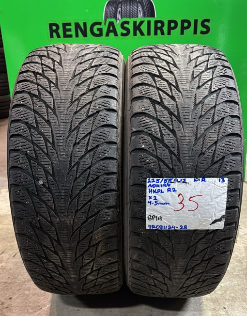 225/55R17 Nokian HKPL R2 101R kitka 4-5mm / 8P1A