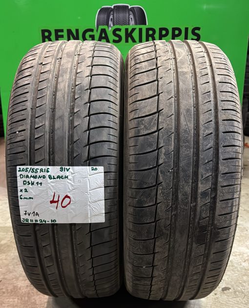 205/55R16 DiamondBack DSH11 91V kesä 6mm / 7V1A