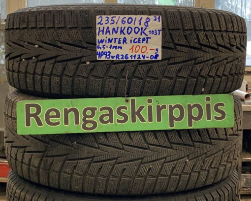 235/60R18 Hankook Winter ICept 103T kitka 6,5-7mm / 4P43