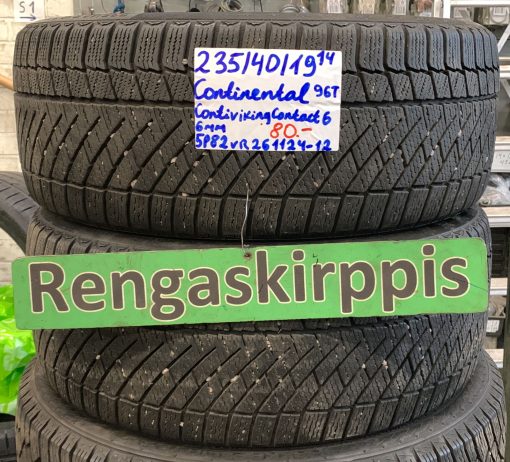 235/40R19 Continental ContiVikingContact 6 96T kitka 6mm / 5P82