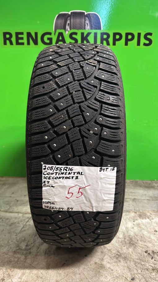 205/55R16 Continental IceContact 2 94T nasta 5mm / 10P1A
