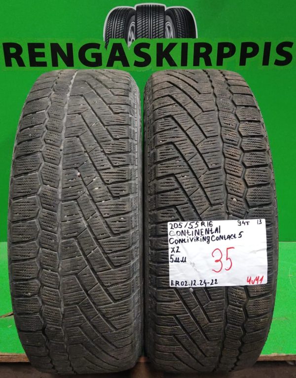 205/55R16 Continental ContiVikingContact 5 94T kitka 5mm / 4V41