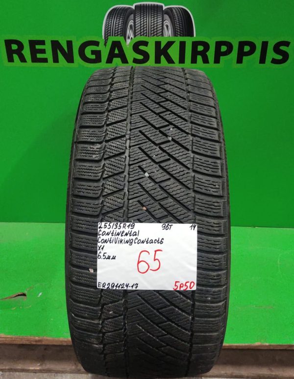 255/35R19 Continental ContiVikingContact 6 96T kitka 6,5mm / 5P50