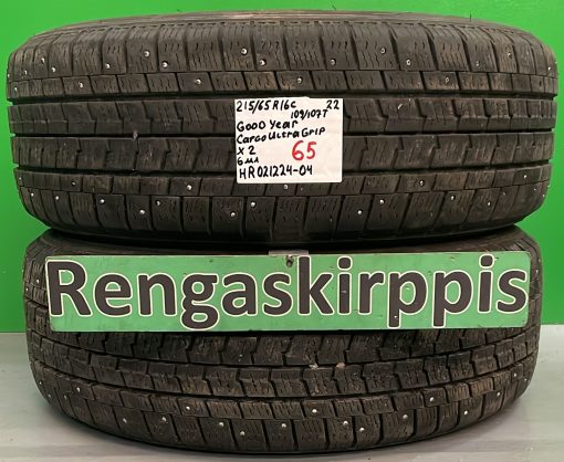 215/65R16C GoodYear Cargo UltraGrip 109/107T nasta 6mm / K6