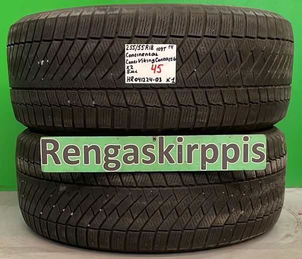 255/55R18 Continental ContiVikingContact 6 109T kitka 5mm / K1