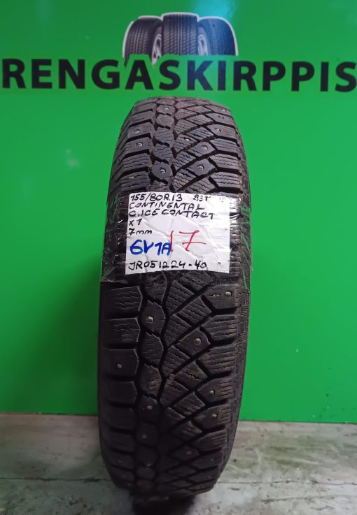 155/80R13 Continental ContiIceContact 83T nasta 7mm / 6V1A