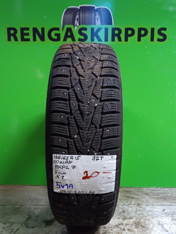 185/65R15 Nokian HKPL 7 92T nasta 6mm / 5V1A