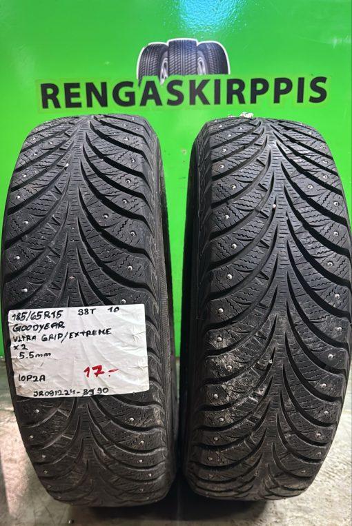 185/65R15 GoodYear UltraGrip Extreme 88T nasta 5,5mm / 10P2A