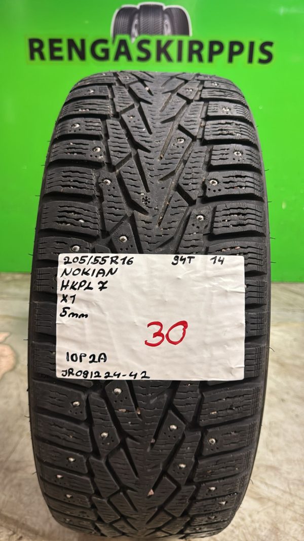 205/55R16 Nokian HKPL 7 94T nasta 5mm / 10P2A